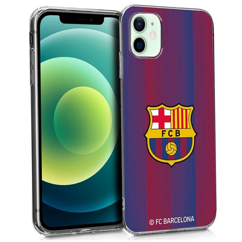 Carcasa iPhone 12 / 12 Pro Licencia Fútbol F.C. Barcelona