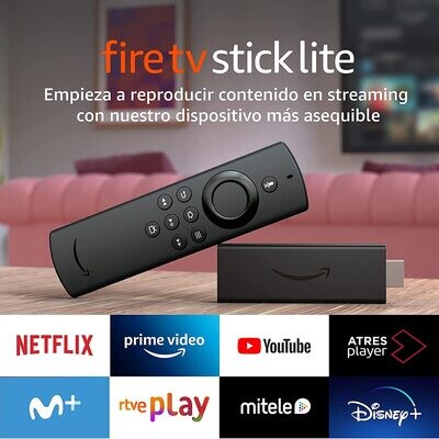 Amazon Fire Tv Lite con mando por voz Alexa
