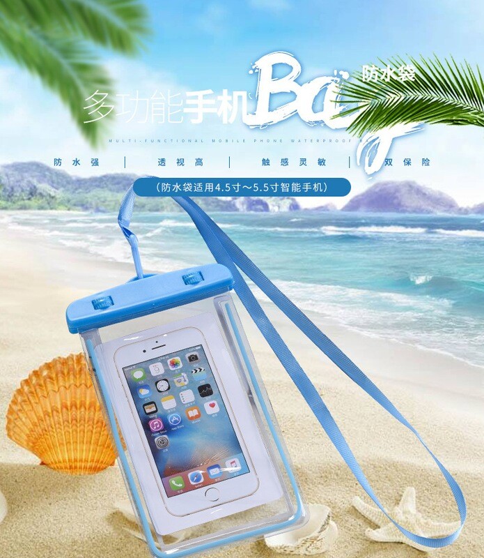 Funda Impermeable Móvil IPX8 Universal - Bolsa para Móvil Estanca a Prueba de Agua