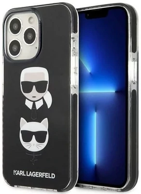 Carcasa rígida Karl Lagerfeld para iPhone 13 Pro y 13 de 6,1 pulgadas, color Negro
- KLHCP13LTPE2TK