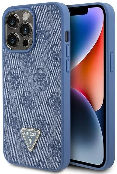 Funda Guess para iPhone 15 Pro MAX de 6,7 Pulgadas, Color Azul