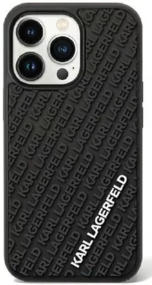 Carcasa rígida Karl Lagerfeld para iPhone 11 / Xr de 6,1 pulgadas Negro