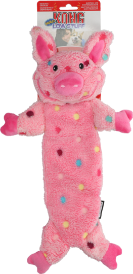 Kong Low Stuff Speckles Pig Lg