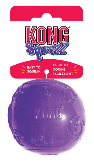 Kong Squeezz Ball Assorted Lg