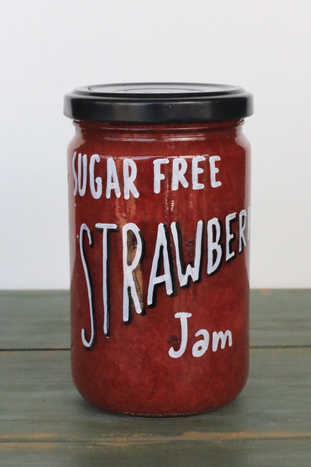 Strawberry Sugar-Free Jam مربى خالي من السكر (Jar) - Celine Home Made Delights