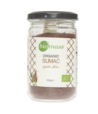 Sumac Organic Dried سماق مجفف عضوي (Jar) - Biomass