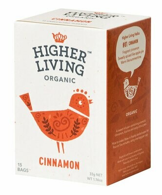Cinnamon Enveloped Tea شاي مغلف بالقرفة (Box) - Higher Living Organic