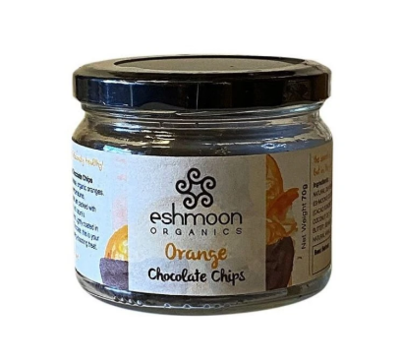 Chocolate Chips Orange رقائق الشوكولاتة بالليمون (Jar) - Eshmoon