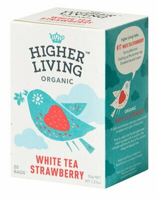White Strawberry Tea شاي الفراولة الأبيض (Box) - Higher Living Organic
