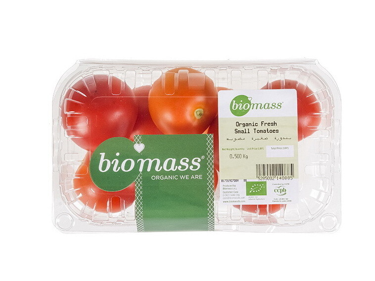 Tomatoes Organic Small بندورة صغيرة عضوية (Pack) - Biomass