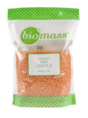 Lentils Red Dried Organic عدس احمر مجفف عضوي (Bag) - Biomass