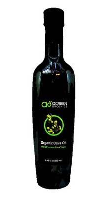 Olive Oil Ultra Premium Extra Virgin Organic زيت زيتون فائق الجودة (Bottle) - Agreen Organics