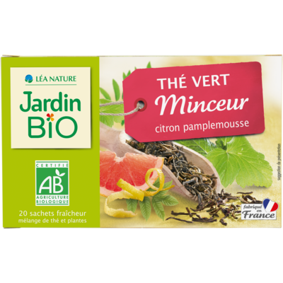 The Vert Minceur Bio شاي التخسيس الأخضر (Box) - Jardin Bio