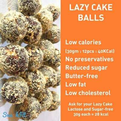 Cake Lazy Balls Lite (Box) - Snackfit Cake Lazy Balls Lite (Box) - Snackfit