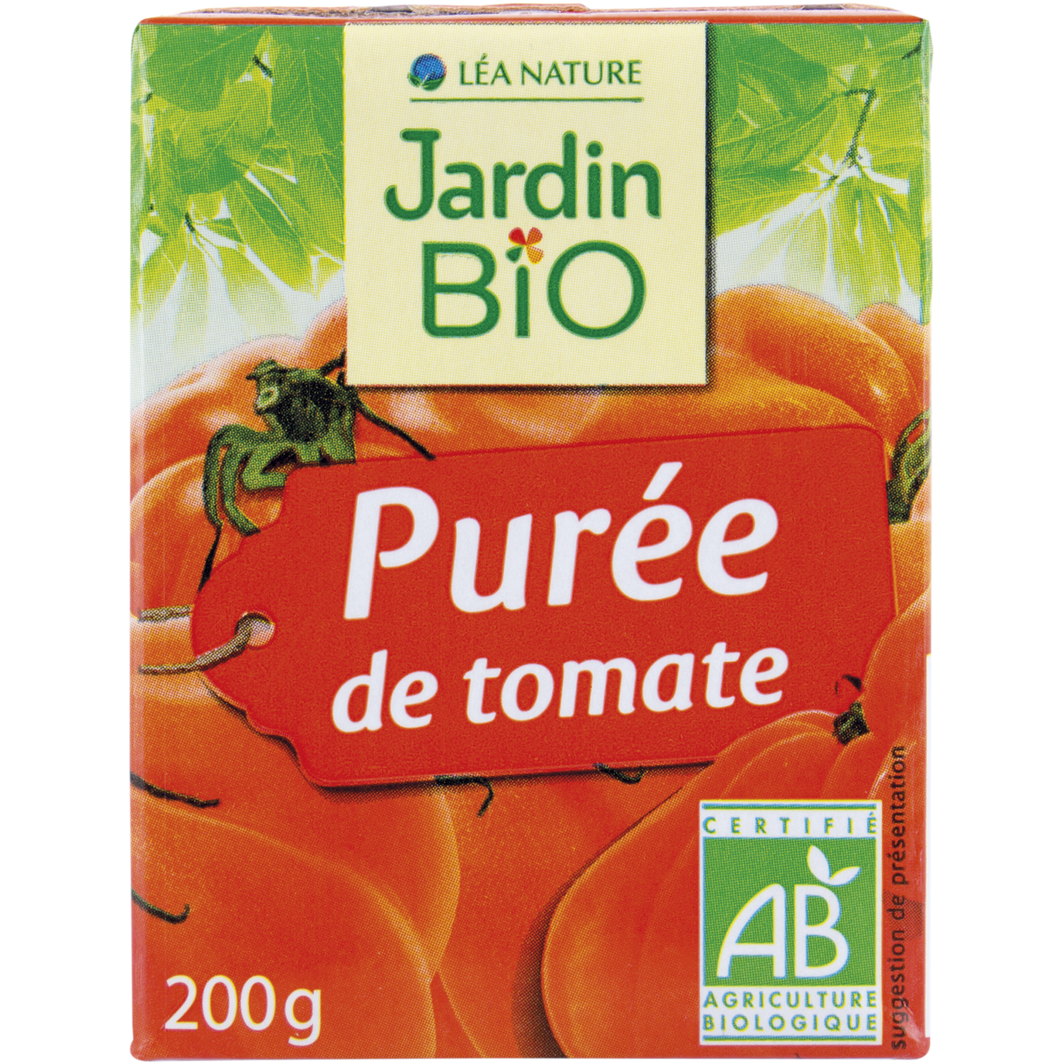 Puree De Tomate Bio هريس الطماطم العضوي (Bag) - Jardin Bio