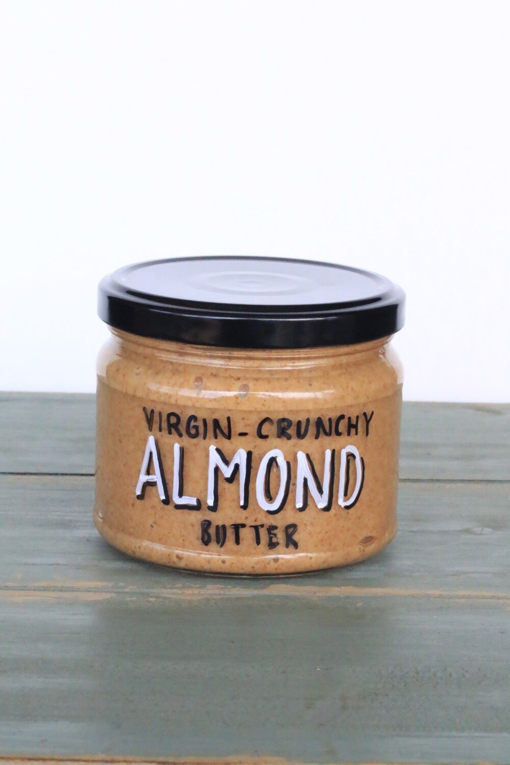 Almond Butter Crunchy زبدة اللوز (Jar) - Celine Home Made Delights