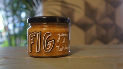Fig Jam and Tahini مربى التين والطحينة (Jar) - Celine Home Made Delights