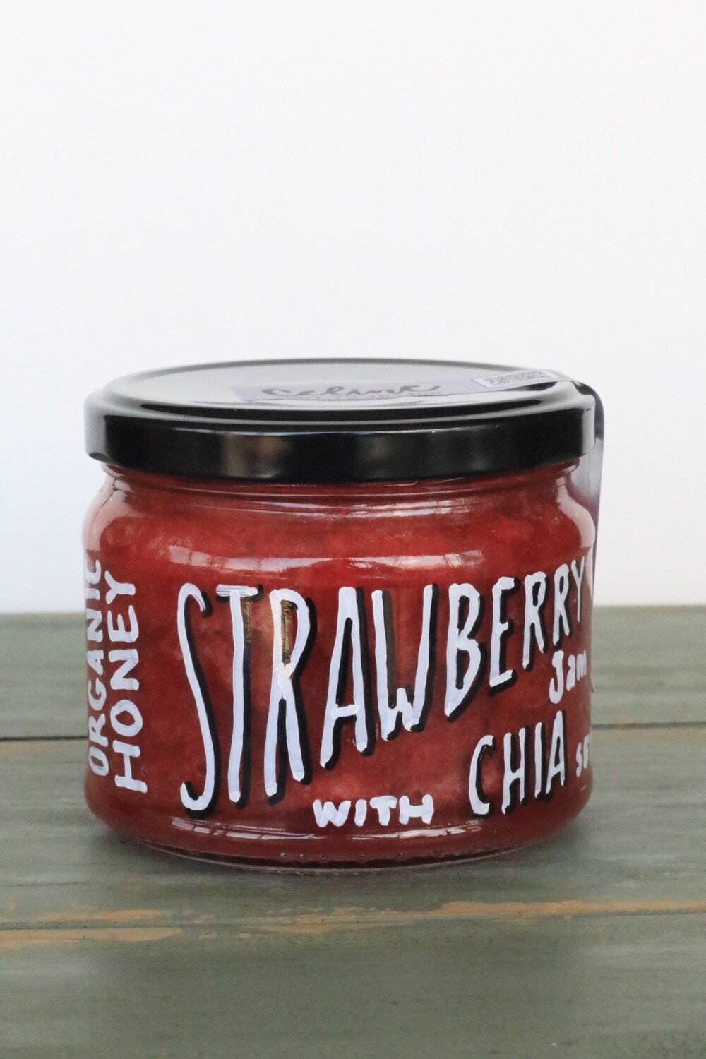 Strawberry Chia Honey Jam مربى خالي من السكر (Jar) - Celine Home Made Delights