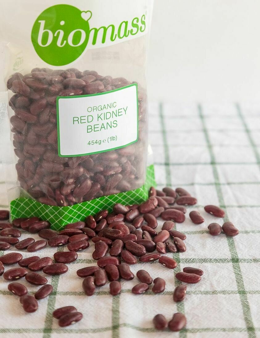 Beans Red Kidney Organic (Bag) - Biomass