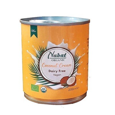 Coconut Cream Organic كريم اللوز عضوي (Can) - Nabat