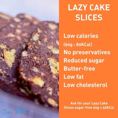 Cake Lazy Slices Lite (Box) - Snackfit Cake Lazy Slices Lite (Box) - Snackfit