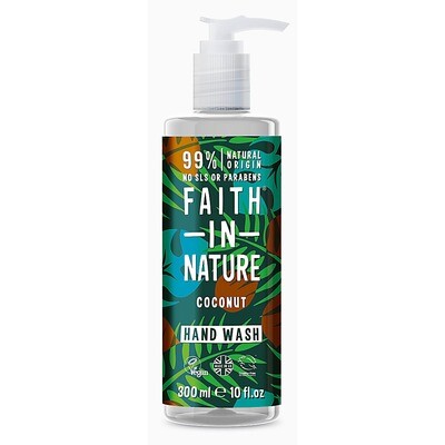 Hand Wash Coconut (Bottle) - Faith in Nature