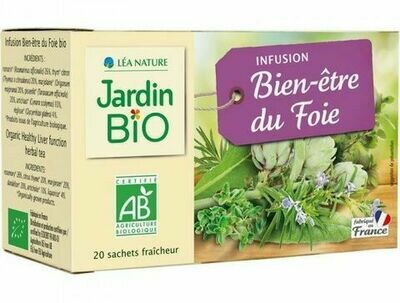 Infusion Bien Être du Foie (Pack) - Jardin Bio Infusion Bien Être du Foie (Pack) - Jardin Bio