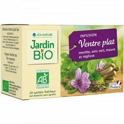 Infusion Ventre Plat (Pack) - Jardin Bio Infusion Ventre Plat (Pack) - Jardin Bio