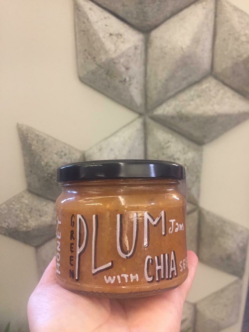 Plum with Chia Seeds & Honey Jam (Jar) - Celine Home Made Delights