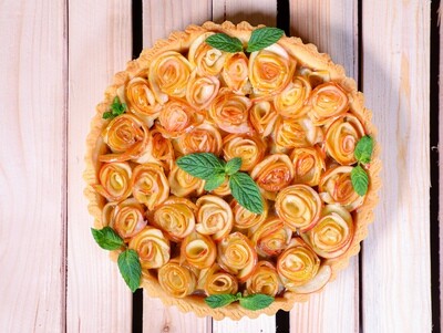 Tart Caramel Apple Rose (Piece) - Nuturals Tart Caramel Apple Rose (Piece) - Nuturals