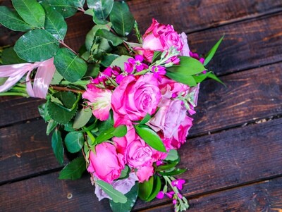 Mixed Roses Pink (Bouquet) - Nature by Marc Beyrouthy
