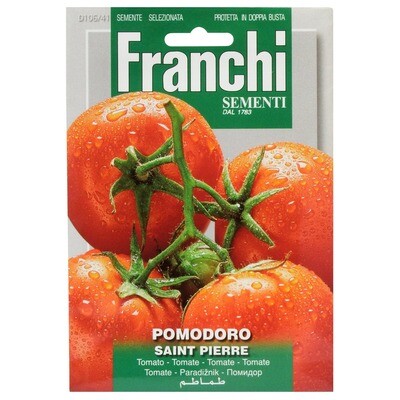 Tomato Saint Pierre (Solanum Lycopersicum L.) (Bag) - Franchi Sementi