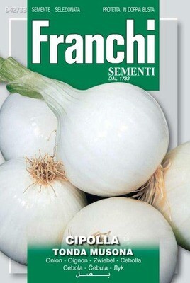 Onion White Tonda Musona (Allium cepa L.) (Bag) - Franchi Sementi