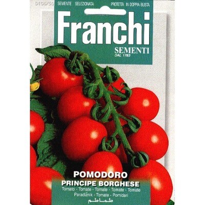 Tomato Borghese or Eternal tomatoes (Solanum Lycopersicum L.) (Bag) - Franchi Sementi