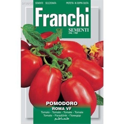 Tomato Roma (Solanum Lycopersicum L.) (Bag) - Franchi Sementi