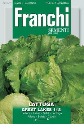 Lettuce Great Lakes or Iceberg (Lactuca sativa L.) (Bag) - Franchi Sementi