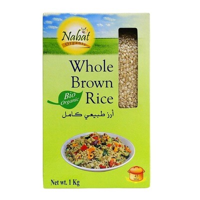 Rice Short Grain Organic (Bag) - Nabat