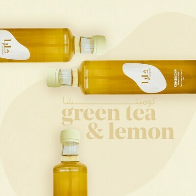 Kombucha Green Tea and Lemon (Bottle) - Shaya
