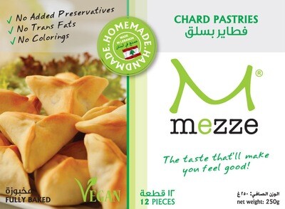 Pastries Frozen Chard (Pack) - Mezze Pastries Frozen Chard (Pack) - Mezze