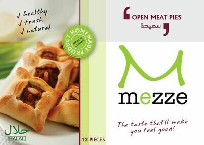 Pastries Frozen Open Meat Pies - Sfiha (Pack) - Mezze Pastries Frozen Open Meat Pies - Sfiha (Pack) - Mezze