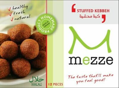 Pastries Frozen Kebbeh Stuffed (Pack) - Mezze Pastries Frozen Kebbeh Stuffed (Pack) - Mezze