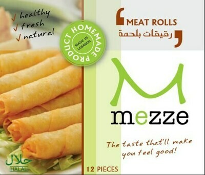 Pastries Frozen Meat Rolls (Pack) - Mezze Pastries Frozen Meat Rolls (Pack) - Mezze