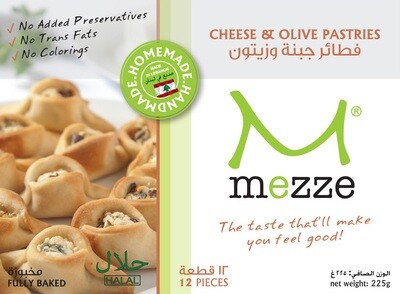 Pastries Cheese & Olive Bites (Pack) - Mezze Pastries Cheese & Olive Bites (Pack) - Mezze
