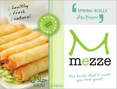 Pastries Frozen Vegetable Spring Rolls (Pack) - Mezze Pastries Frozen Vegetable Spring Rolls (Pack) - Mezze