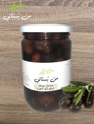 Olives Black (Jar) - Men Boustani