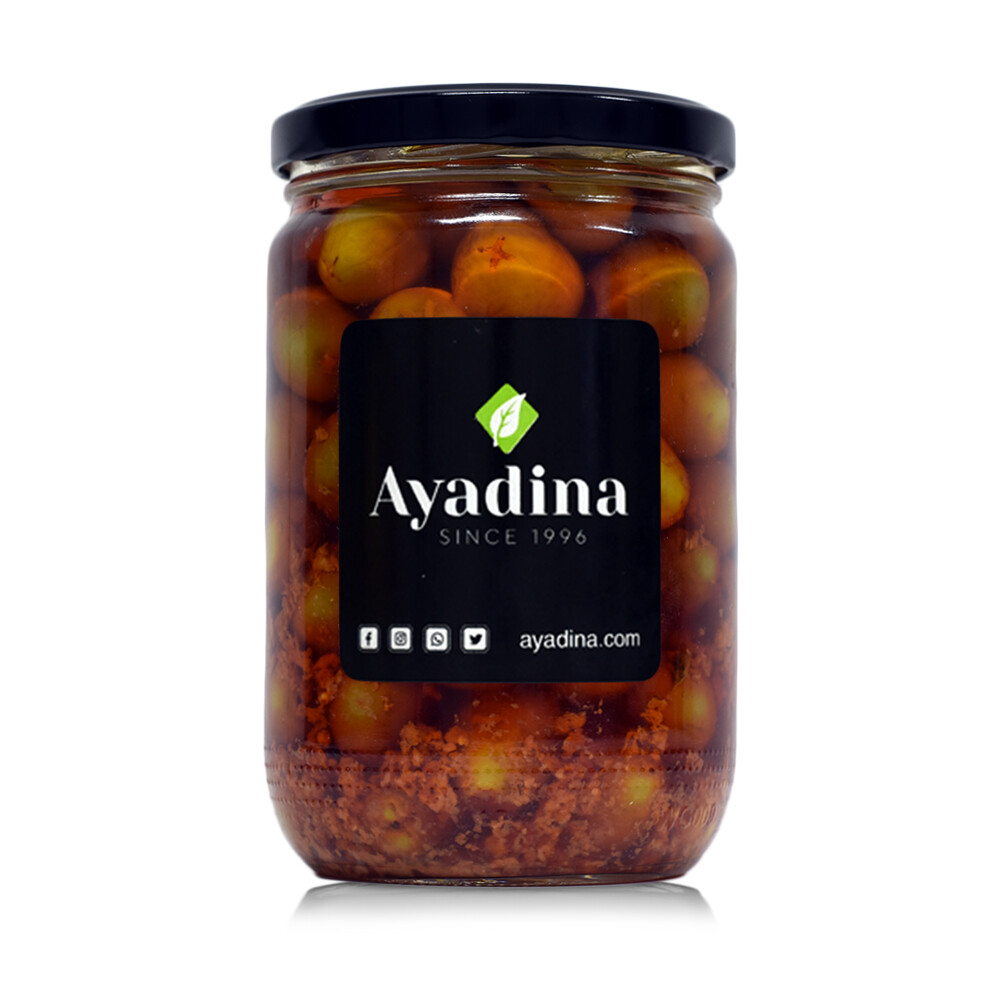 Olives Green in Chatta (Jar) - Ayadina