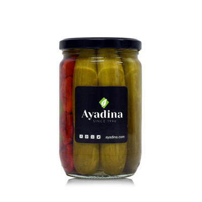 Cucumber with Chili Pickle (Jar) - Ayadina
