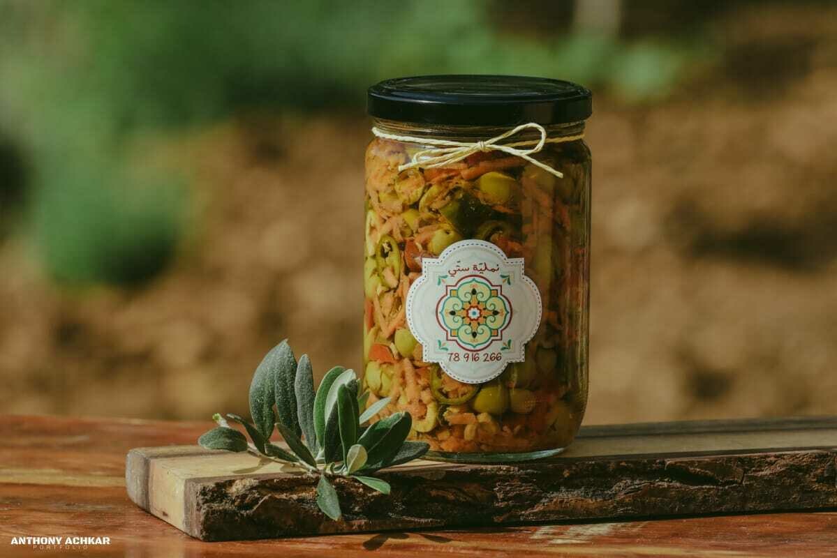 Olive Salad Mix سلطة زيتون مشكلة (Jar) - Ayadina