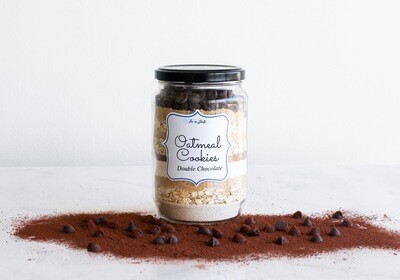 Cookies Oatmeal Double Chocolate (Jar) - In a Jar