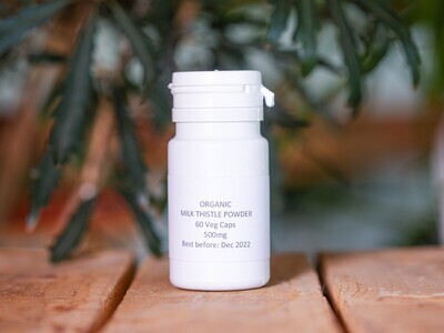 Milk Thistle Powder Organic (Pills) - Nature by Marc Beyrouthy Milk Thistle Powder Organic (Pills) - Nature by Marc Beyrouthy